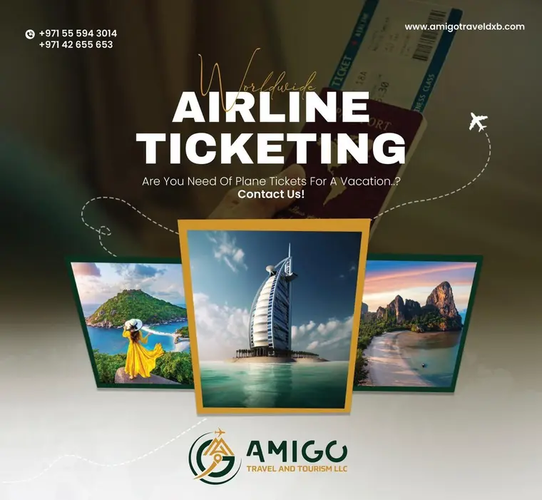 Amigo worldwide airline ticketing campaign