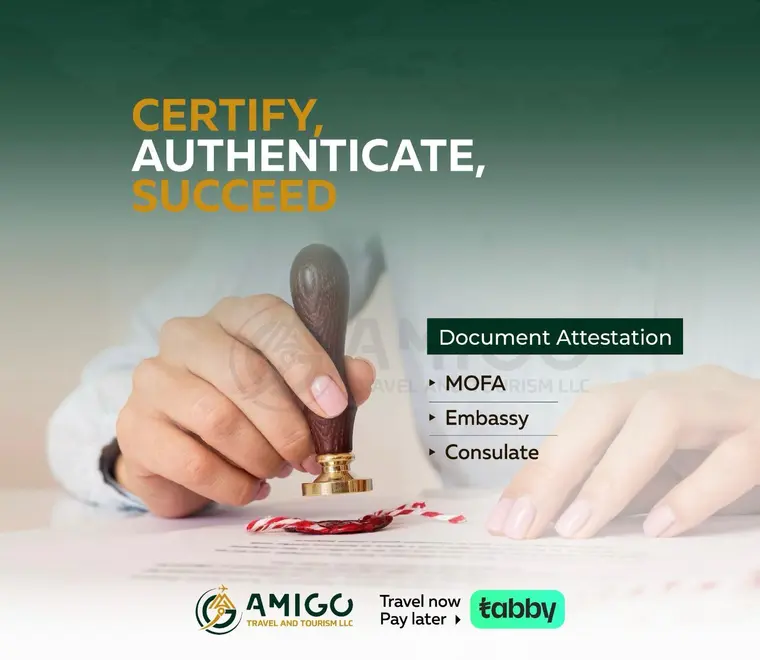 Amigo document attestation campaign
